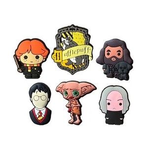 *NEW - 6-pcs* MAGICAL Harry Potter Shoe Charms for Your Crocs (Assort. C)